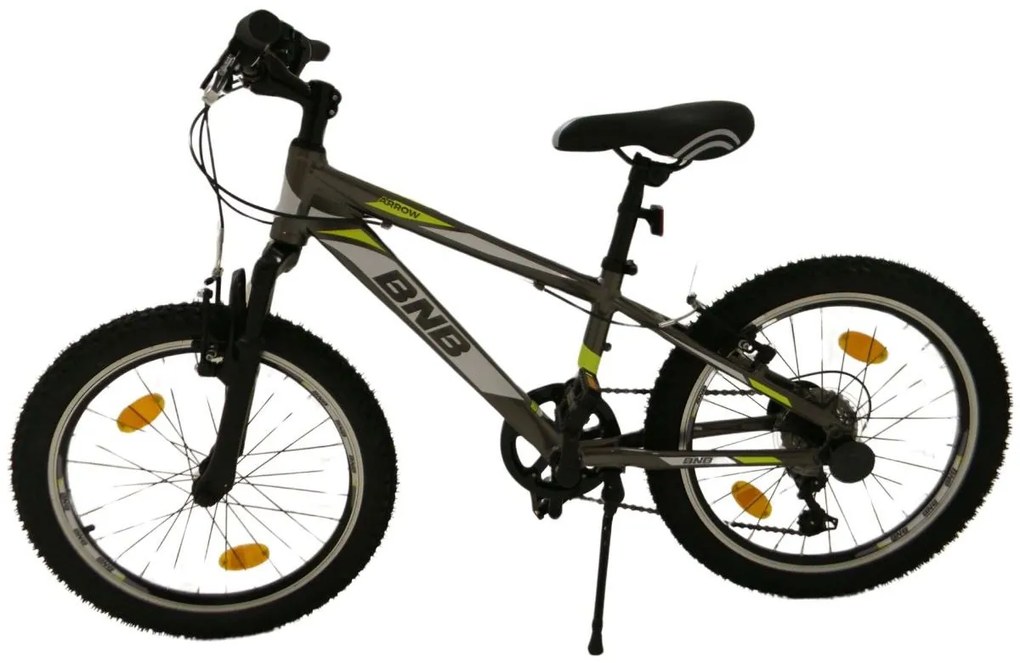 BNB Chlapčenský horský bicykel Arrow YS-7674 BOY šedé 20" 2024