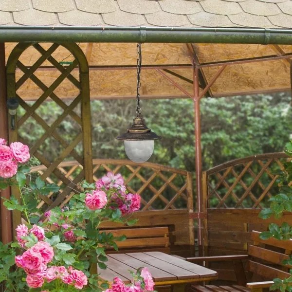 Rabalux 8678 - Vonkajší luster BARCELONA 1xE27/60W/230V