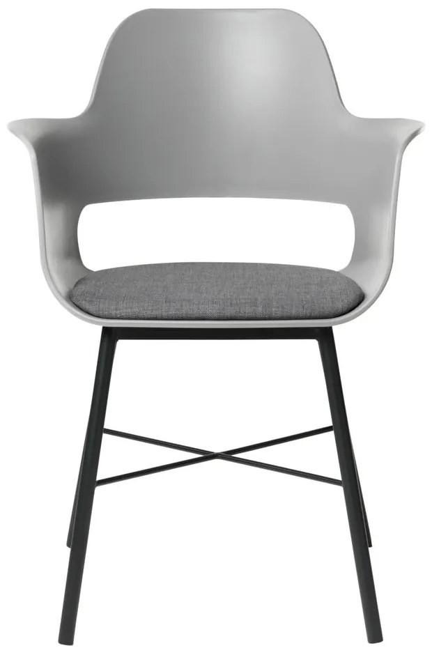 Sivá jedálenská stolička Unique Furniture Wrestler