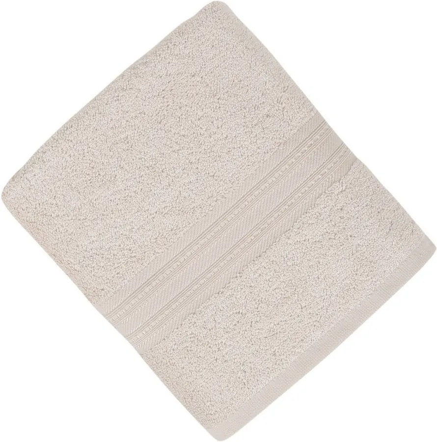 Béžový uterák Lavinya, 50 × 90 cm