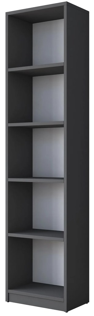 Moderná súprava Darah s písacím stolom, knižnicou a policou orech/antracit