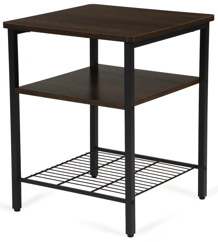 Wellhox Moderný konferenčný stolík s 2 policami