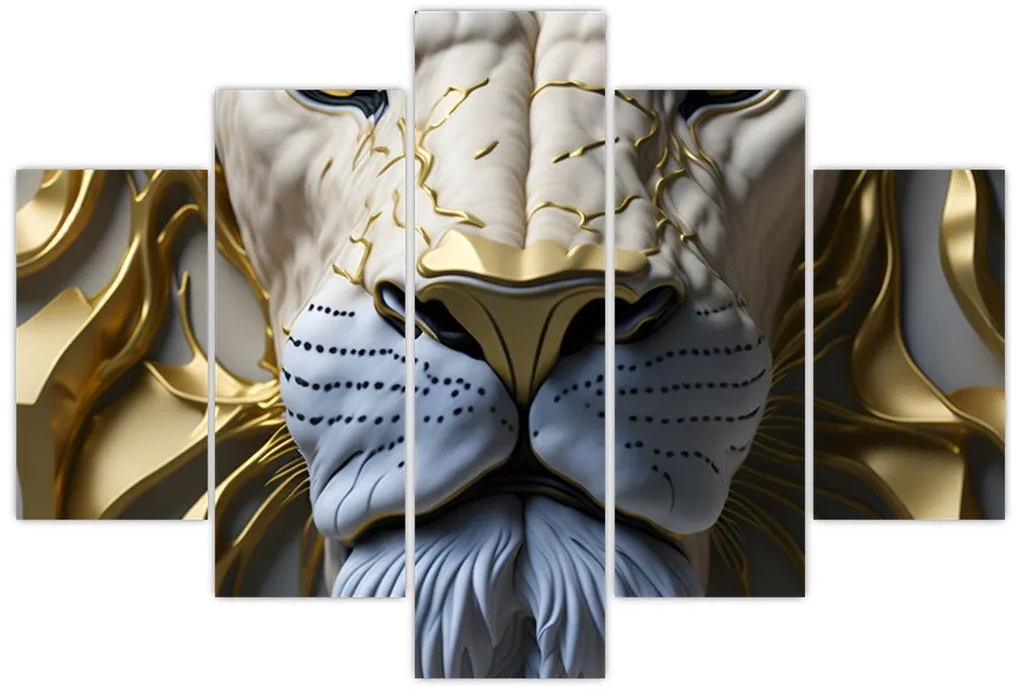 Obraz - Levia hlava (150x105 cm)
