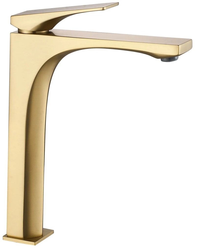 Rea Joe, vysoká umývadlová batéria h-285, zlatá matná, REA-B8991