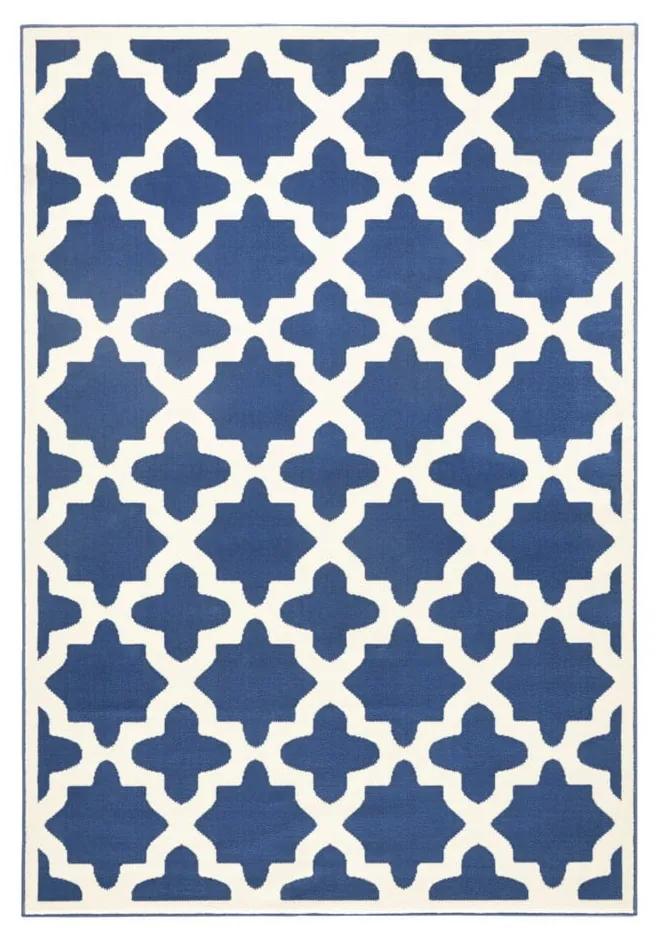 Modrý koberec Zala Living Noble, 140 × 200 cm