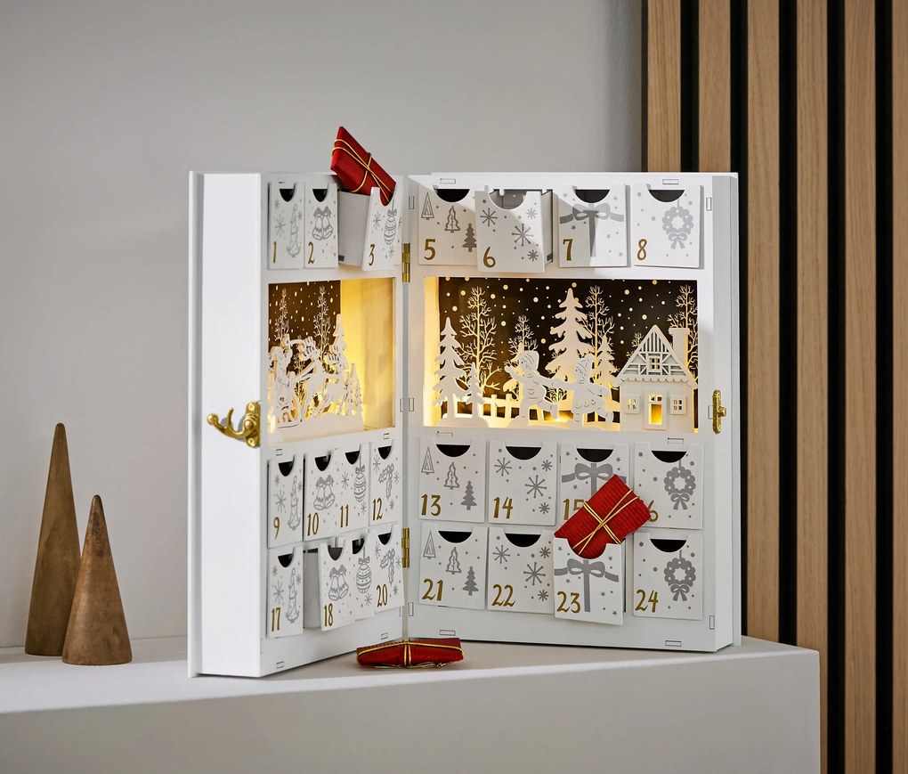 LED adventný kalendár