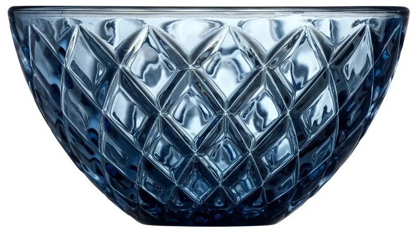 Modré sklenené misky v súprave 4 ks 325 ml Sorrento – Lyngby Glas