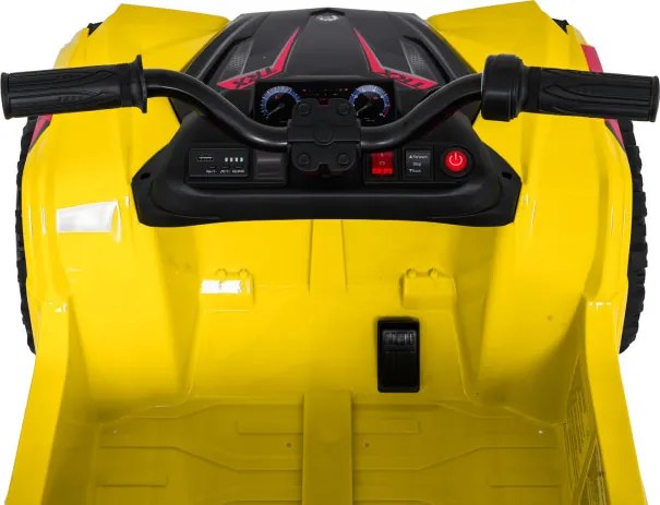 Elektrická štvorkolka Quad Sport TX 4 × 4 žltá
