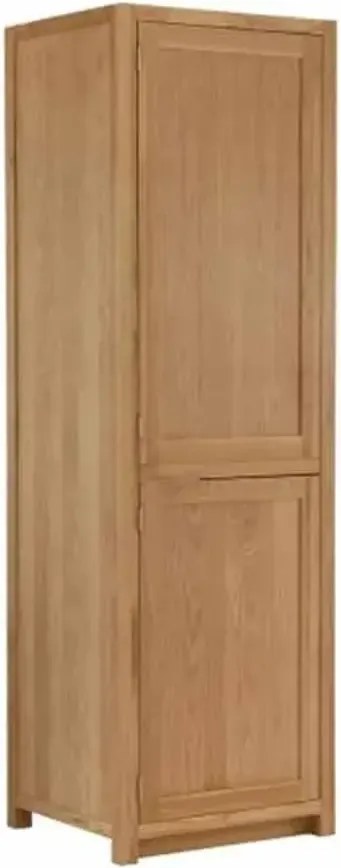 Kuchynská skriňa z masívu na vstavanú chladničku s mrazničkou, rozmery 69×60×216 cm