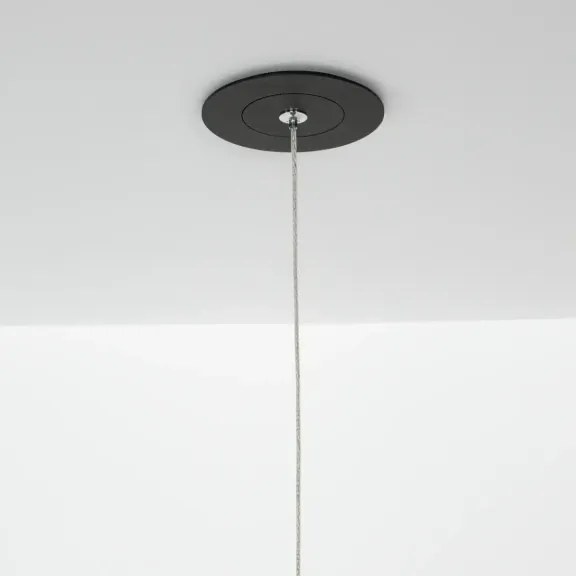 LED luster Elettra A 7 čierne