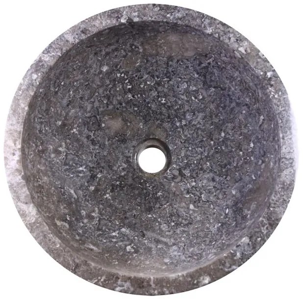 Indera Gemma 501 Ø45 cm Grey Kamenné umývadlo leštený mramor