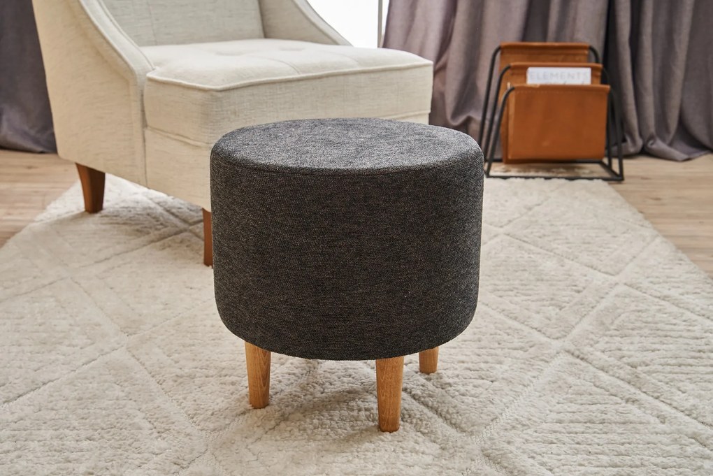 Taburet FINDIK GABBANA sivý