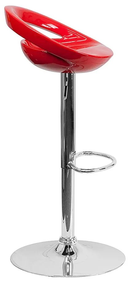 Barové stoličky Kitti, 2 ks, bordové