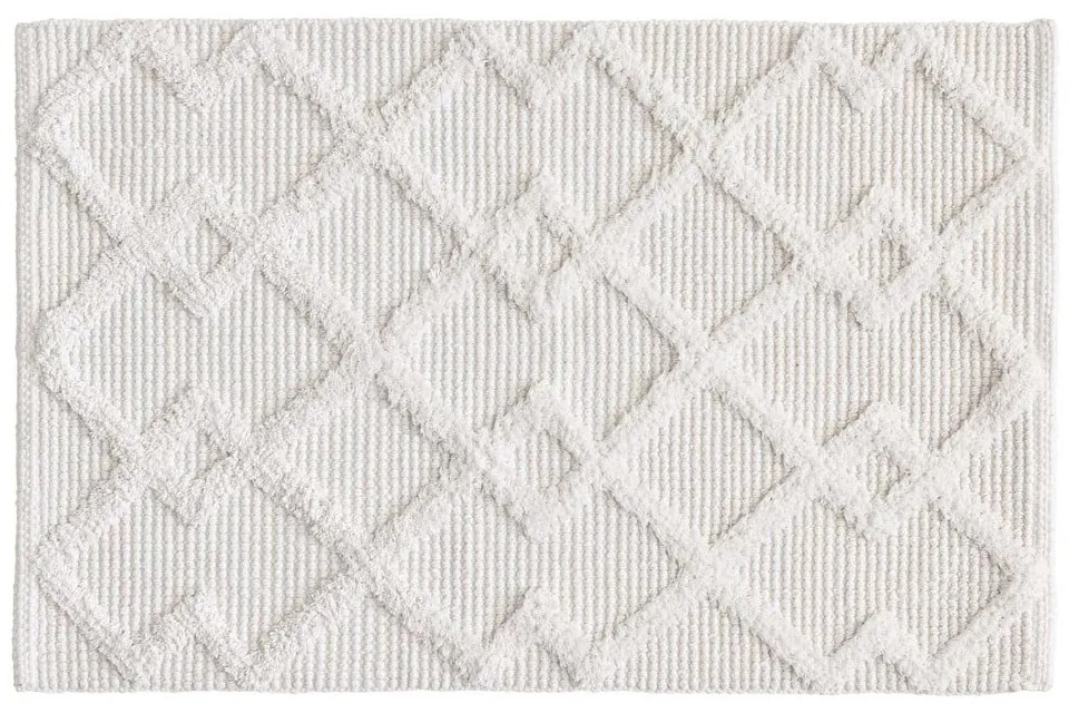 Krémová kúpeľňová predložka 50x80 cm Otis – douceur d'intérieur