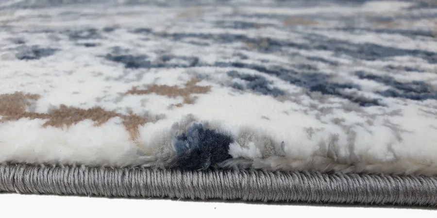 DC Koberec Exclusive 101 sivá námornícka modrá Rozmer: 240×330 cm