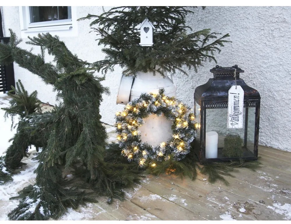 LED svietiaci veniec Star Trading Wreath, ⌀ 50 cm