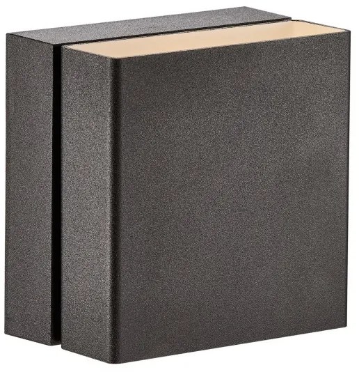 Nordlux - LED stmievateľné nástenné svietidlo TURN LED/13,8W/230V čierne