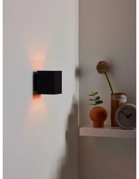 Lucide 23253/01/30 - Nástenné svietidlo XERA 1xG9/42W/230V čierna