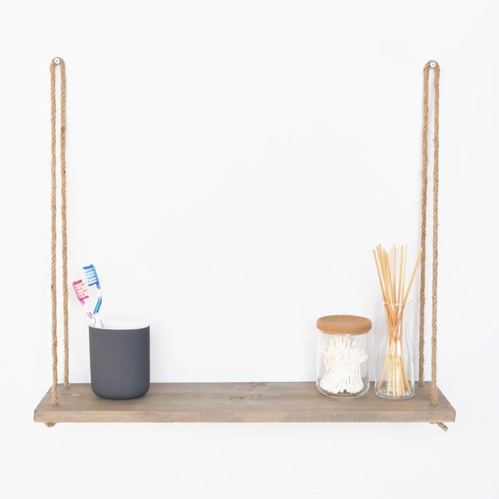 Nástenná polica HANG 60 cm orech