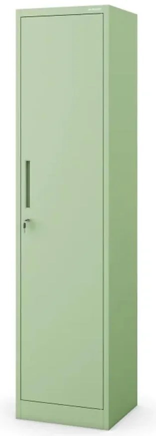 Kovová kancelárska skriňa Alex pastelovozelená