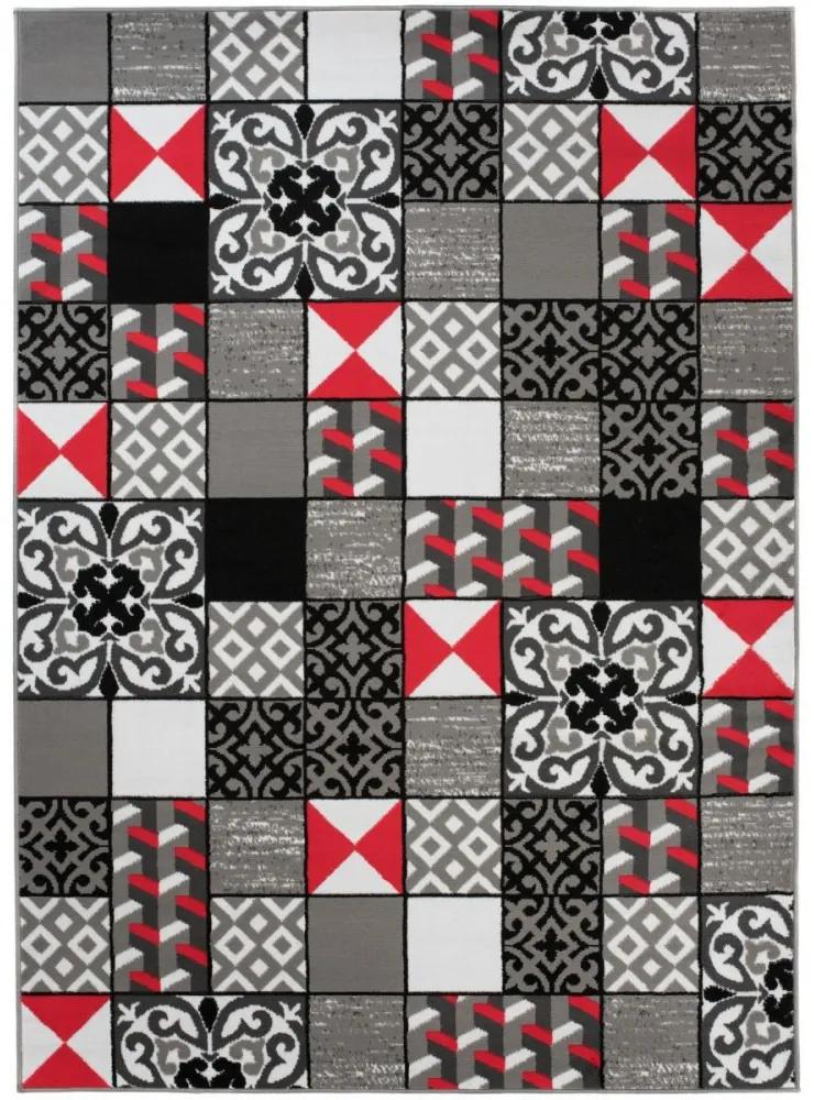 Kusový koberec PP Falco červený 180x250cm