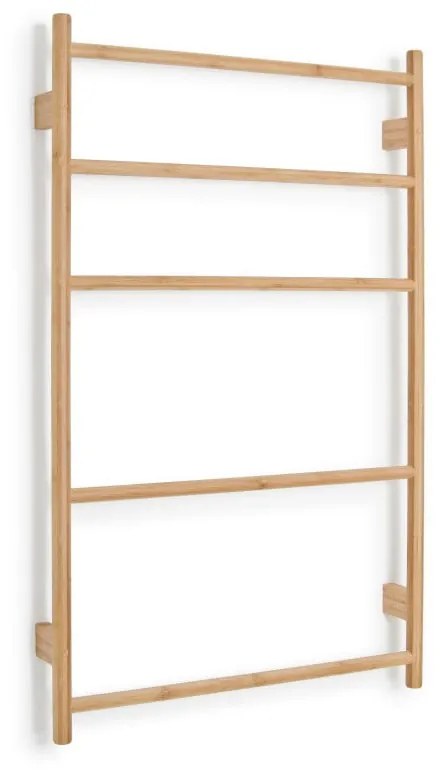 Bambusový nástenný držiak na uteráky Wireworks Towel Rail Wallbar