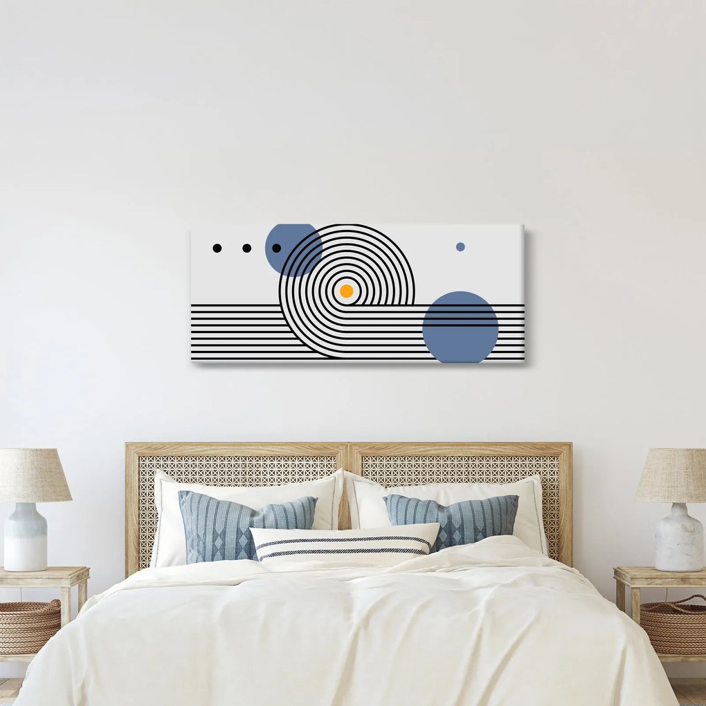 Obraz - Minimalistická abstrakcia N⁰1 (120x50 cm)