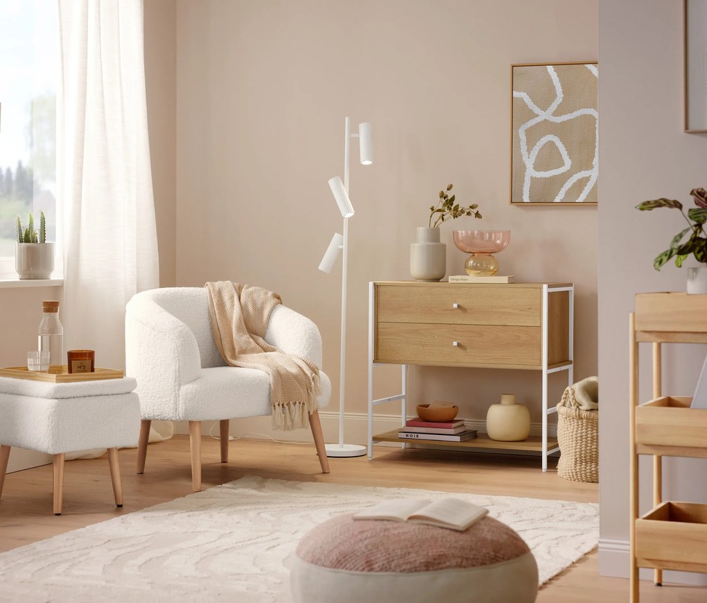 Komoda »GRADE« s 2 zásuvkami, vzhľad dreva