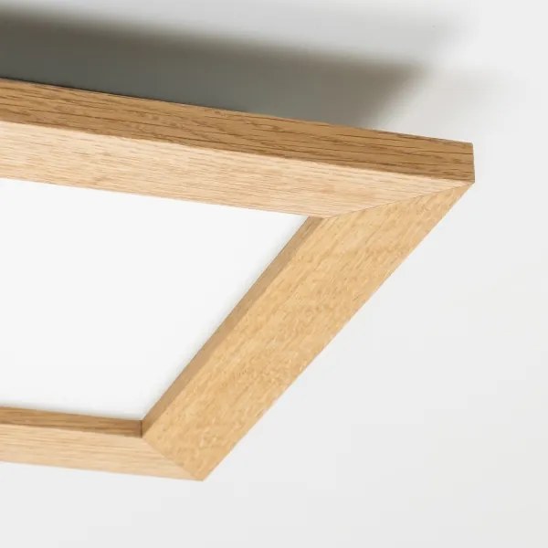 Eglo - LED RGBW stmievateľný prisadený panel SALOBRENA-C LED/16W/230V hnedý + diaľkové ovládanie