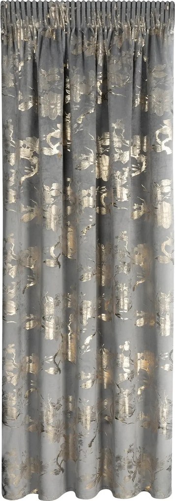 ZATEMŇOVACÍ ZÁVES NA PÁSKE CELIA 140X270 CM VZOROVANÁ