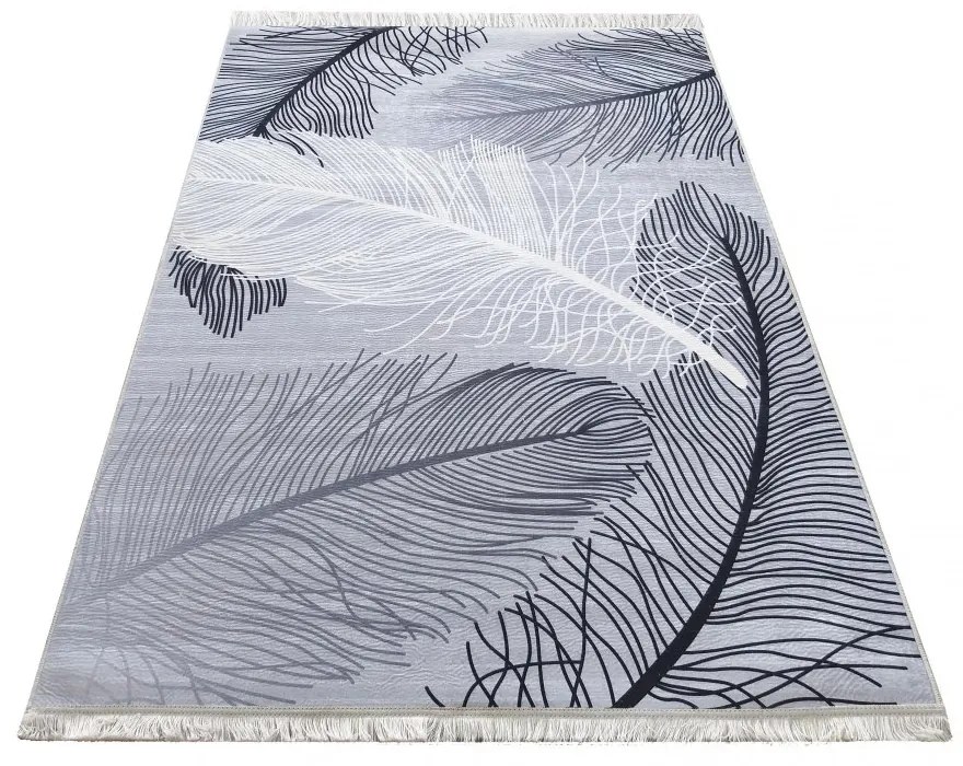 Protišmykový koberec so štýlovým vzorom Šírka: 80 cm | Dĺžka: 150 cm
