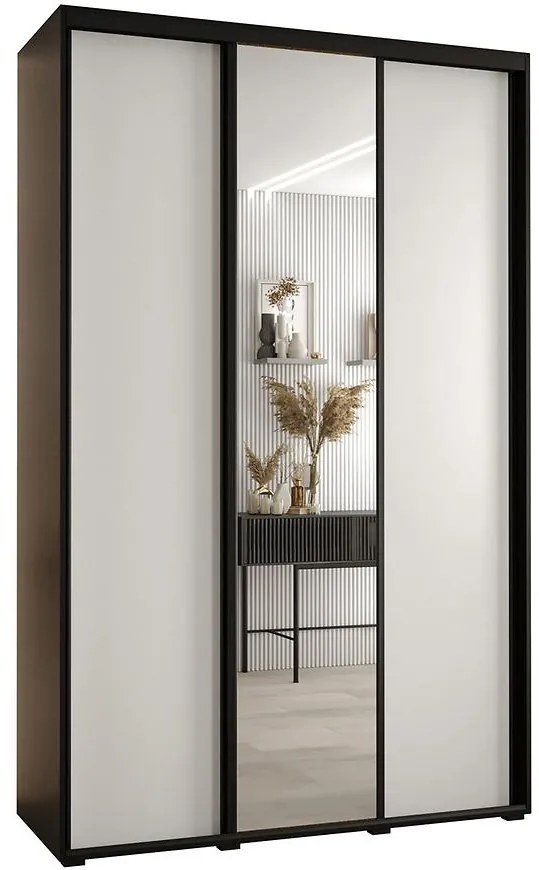 Skriňa 45 Canaris 3 170 čierna/biela/čierna