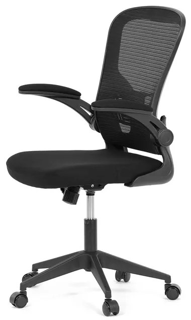 BONTEC Kancelárska stolička, hojdací mechanizmus, čierna, KA-V317 BK Farba: Modrá