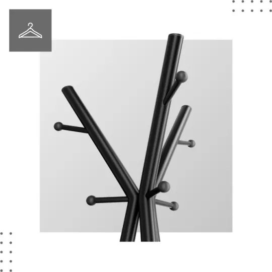 Stojanový vešiak HOST 3.0 čierny