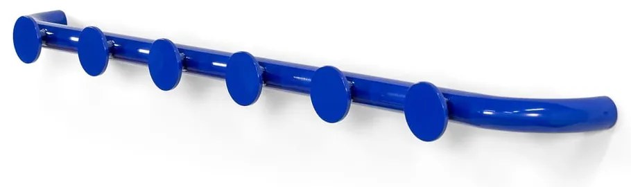 Modrý kovový nástenný vešiak Retro – Spinder Design