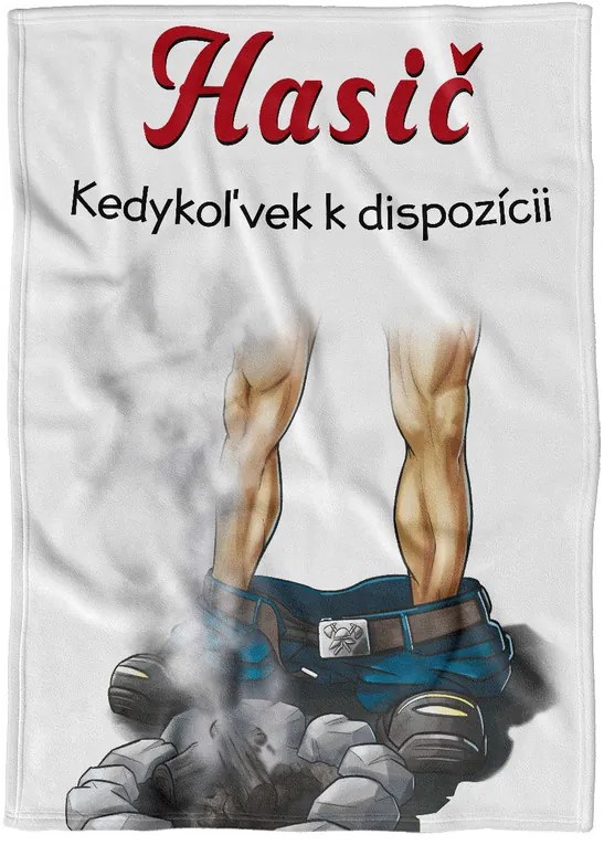 Deka Hasič k dispozícii (Podšitie baránkom: NE)