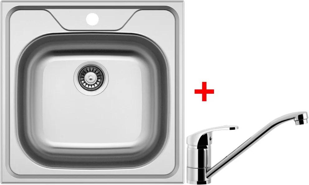 Set Sinks CLASSIC 480 V matný + batéria PRONTO