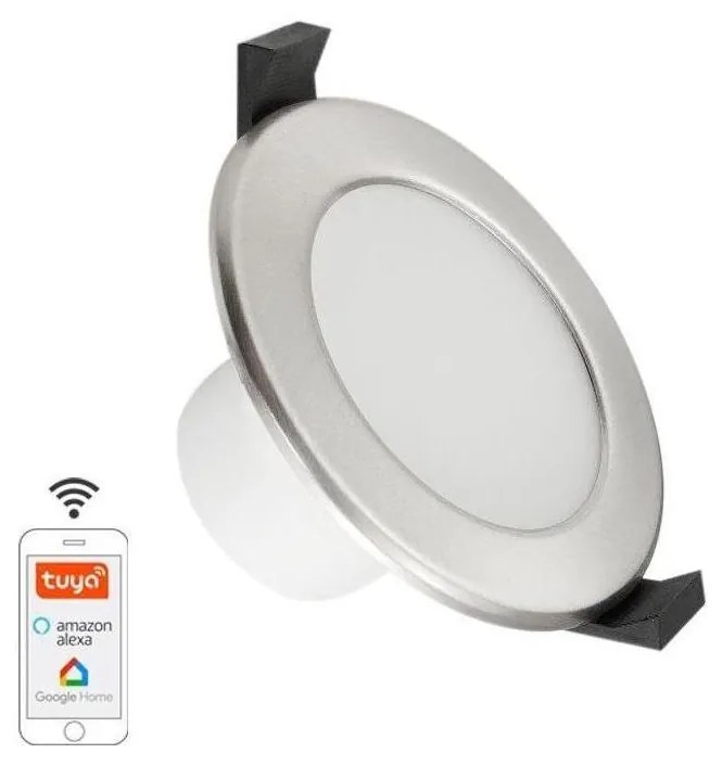LED Stmievateľné kúpeľňové svietidlo LED/7W/230V 3000K-6500K Wi-Fi Tuya IP44