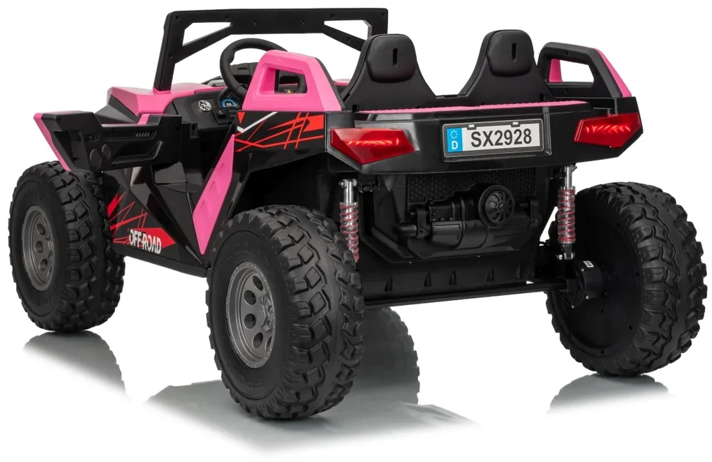 Monster Ruzovy Elektrická bugina Buggy RTR Monster Speed 4x4 – ružový | BIANO