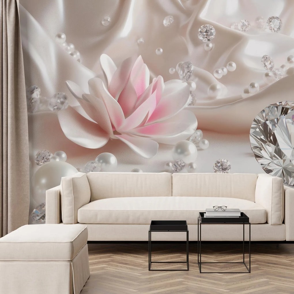 Fototapeta - Elegancia s diamantmi (147x102 cm)