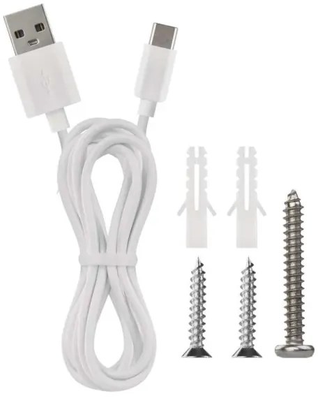 LED Stmievateľná nabíjacia stolná lampa 4v1 LED/6W/3,7V 3000K/4000K/6500K biela