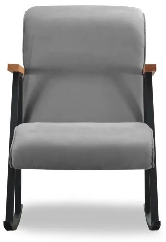 Hojdacie kreslo LUNI sivé