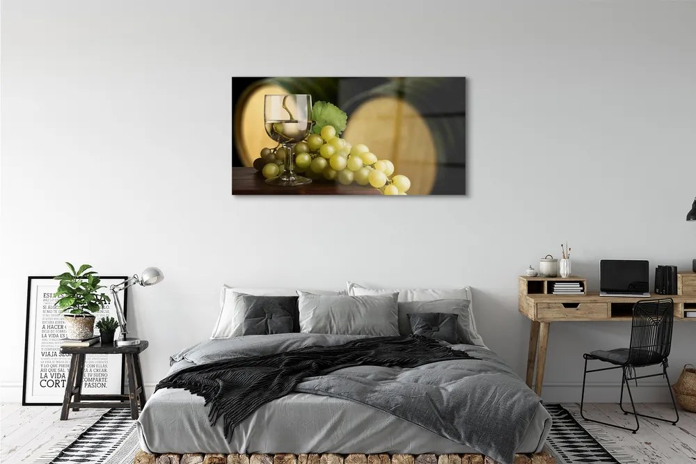 Obraz plexi Poháre hroznového suda 125x50 cm