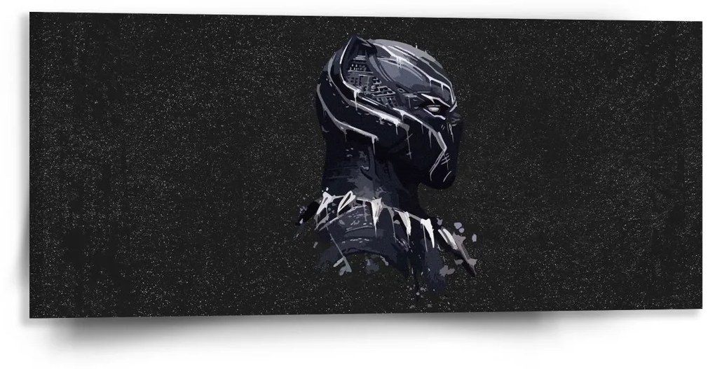 Sablio Obraz BLACK PANTHER z profilu Vesmír - 110x50 cm