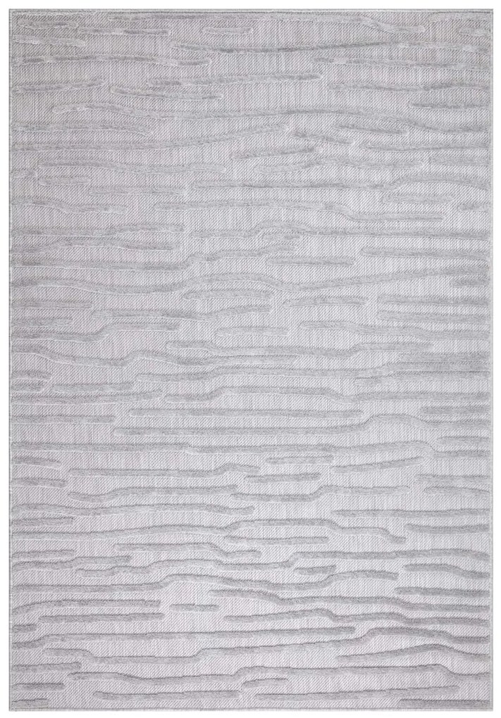Dekorstudio Terasový koberec SANTORINI - 450 sivý Rozmer koberca: 140x200cm