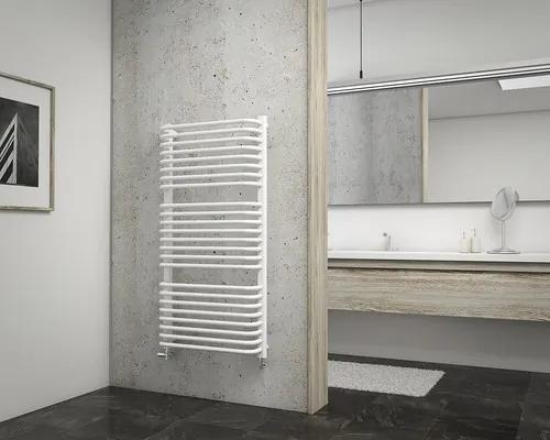 Kúpeľnový radiátor Schulte Amsterdam II 117,3x60 cm biely