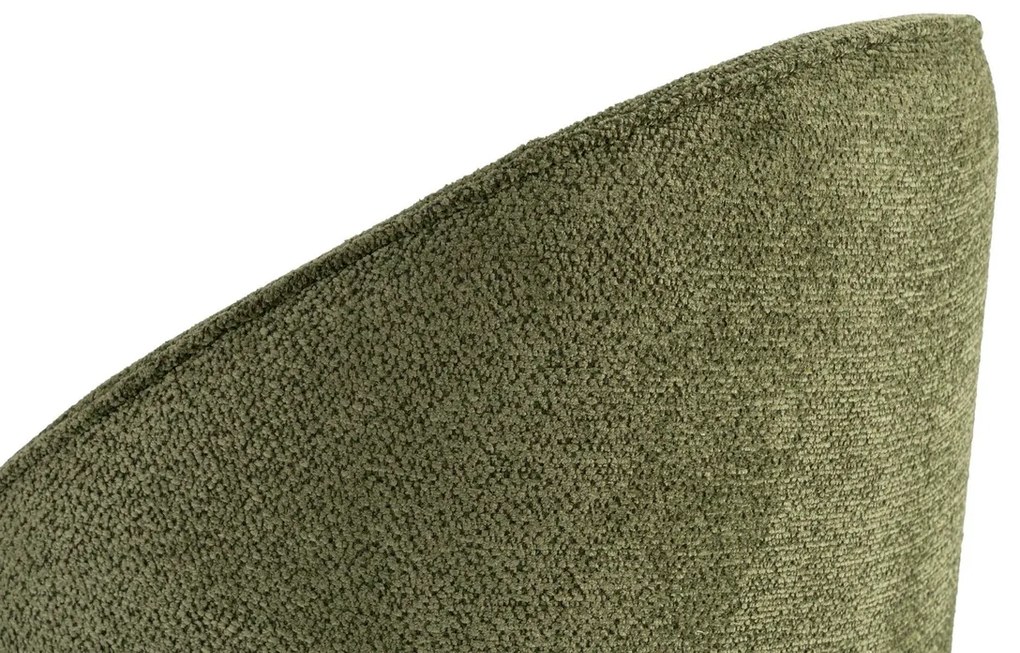 Súprava jedálenských stoličiek Bentley Green and Dark Oak, 2 ks