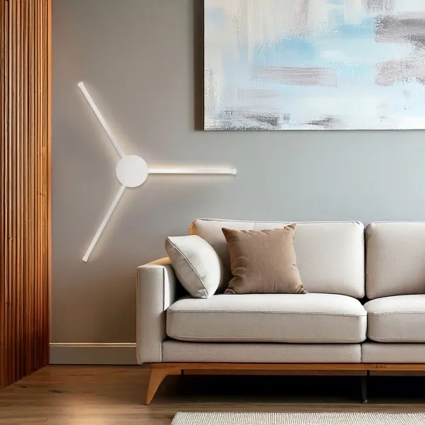 Brilagi - LED Nástenné svietidlo LUGO TRE LED/14W/230V biela