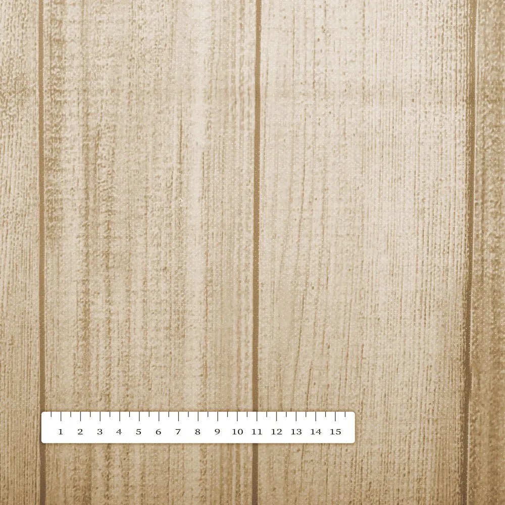 PVC obrus Svetlo hnedý dekor dreva PV-094 - metráž š. 140 cm