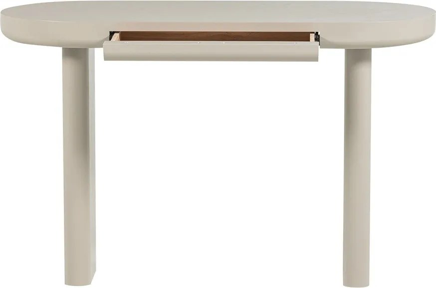 Béžový konzolový stolík 50x120 cm Mael – WOOOD
